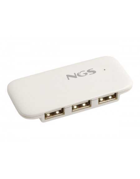 NGS HUB USB 2.0 4PORTS BLANC