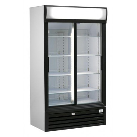 VITRINE NF 2P 600L PT/COUL