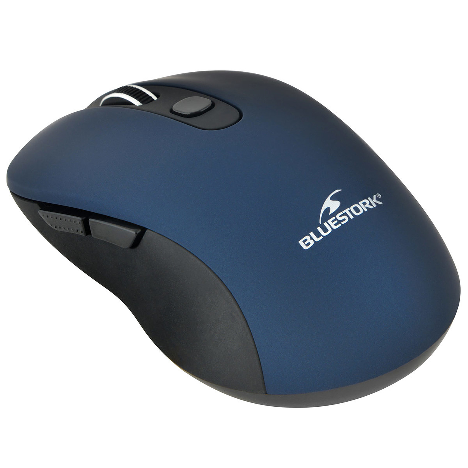 BLUESTORK M-WL-OFFICE60 -SOURIS 2.4Ghz 4 BOUTONS - METALIC BLEU