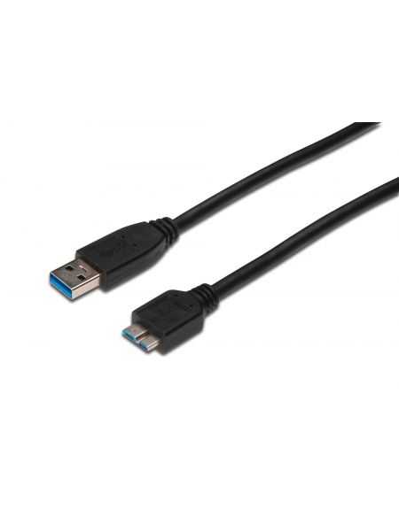 Cable USB3.0 A/M vers Micro USB B/M Noir 1.0m * 149829