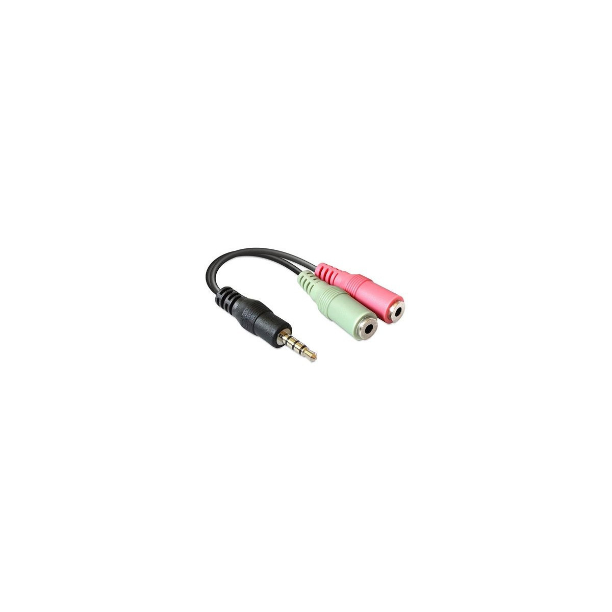 D2 - Adaptateur 2 Jack 3.5 femelle Jack 3.5 m?le