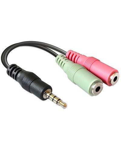 D2 - Adaptateur 2 Jack 3.5 femelle Jack 3.5 m?le