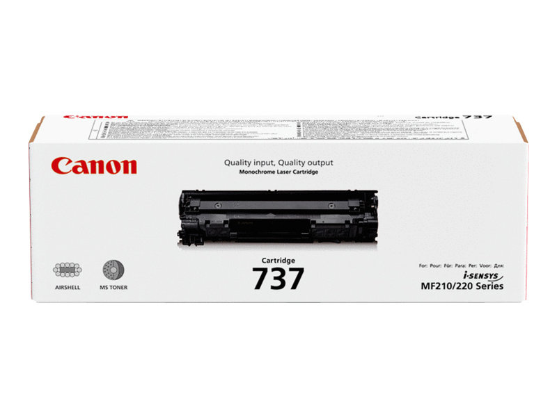 TONER CANON 737 BLACK (2400p)