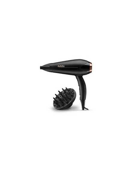 BABYLISS Sèche Cheveux 2200W diffuseur, noir/rose