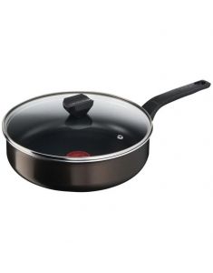 "EASY COOK & CLEAN Sauteuse 26 cm antiadhésive + couvercle	"