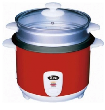 RICE COOKER1LPANIER BOUCH. INOX 400W ROUGE