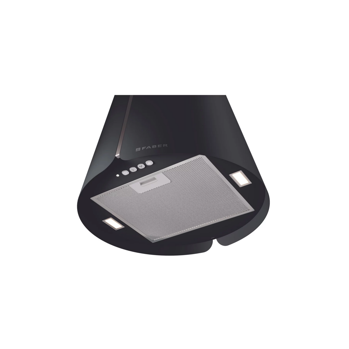 Hotte décorative îlot FABER BEAT 430 NOIR MAT 