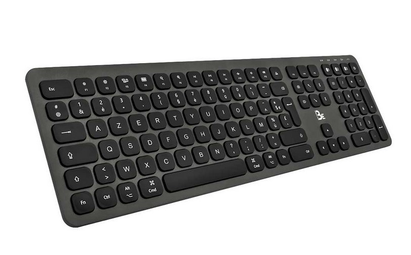 BLUE ELEMENT KB-BT-MAC-B/FR CLAVIER Mac Bluetooth RECHARGEABLENOIR