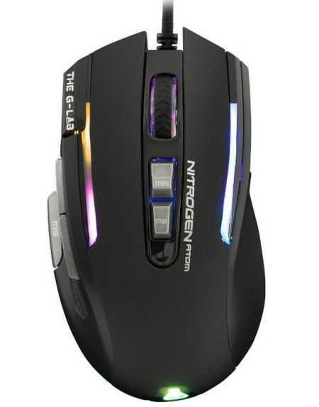 BLUESTORK BS KULT NITROGEN ATOM SOURIS GAMING RGB 4800DPI Noir