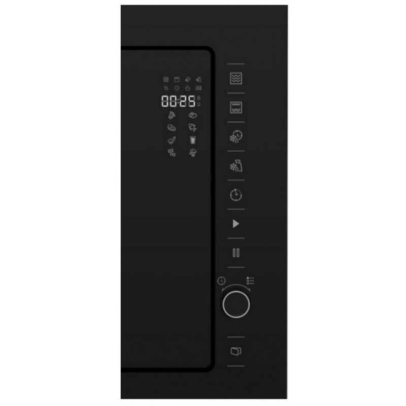 MICRO ONDES ENCASTRABLE 25L GRILL 900W NOIR