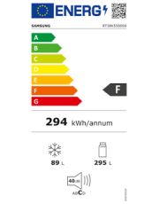 384L NO FROST A+ TWIN COOLING SILVER