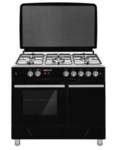 CUISINIERE 5 FEUX GAZ 60X90 FOUR GAZ NOIR