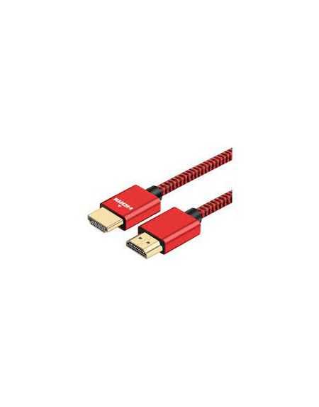 CABLE HDMI 2M 4K ROUGE