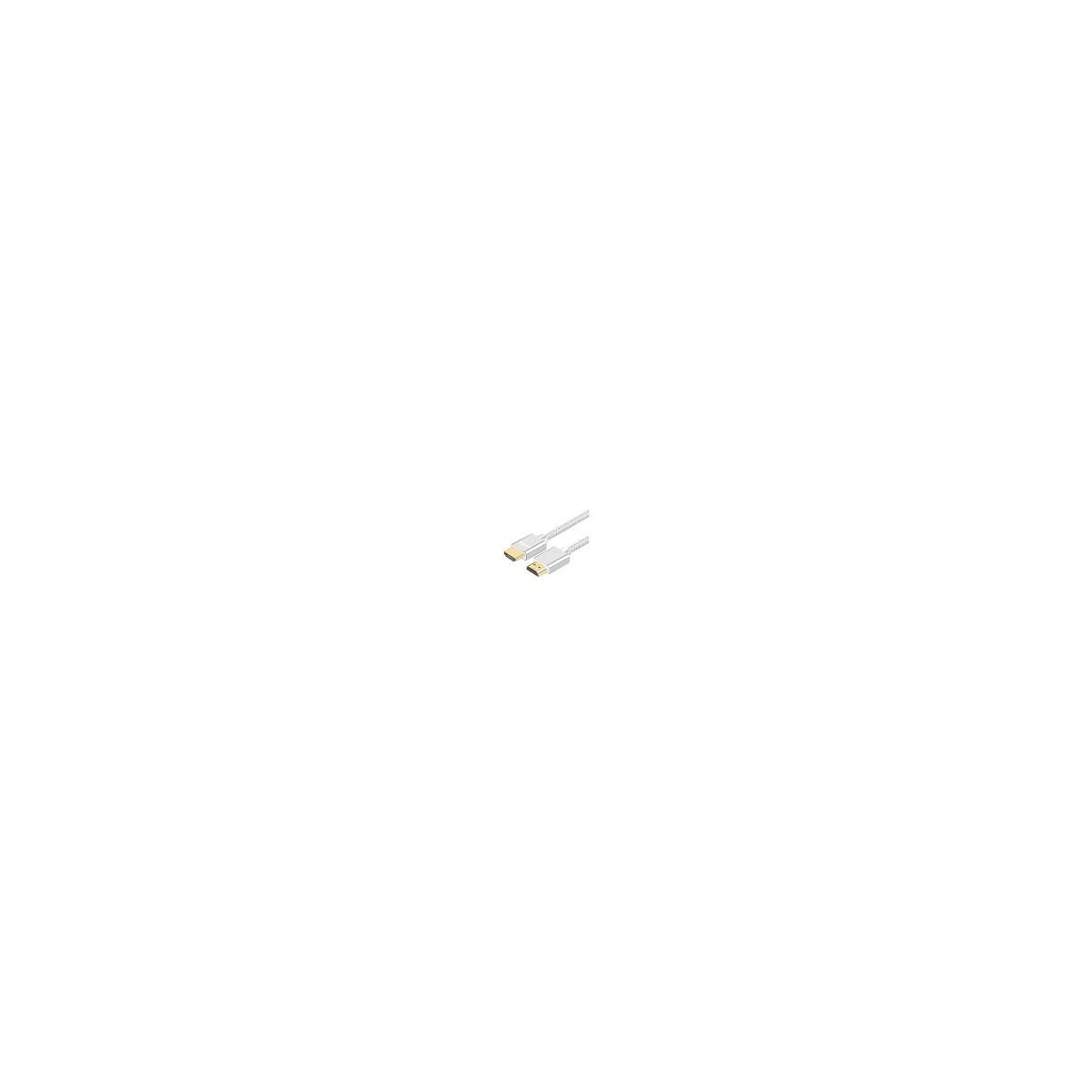 CABLE HDMI 2M 4K ARGENT BROCHA
