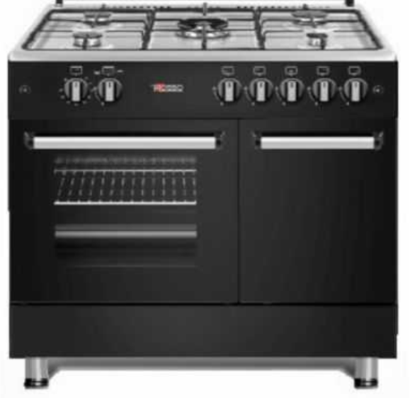 5 FEUX GAZ + FOUR VENTILE 90X60