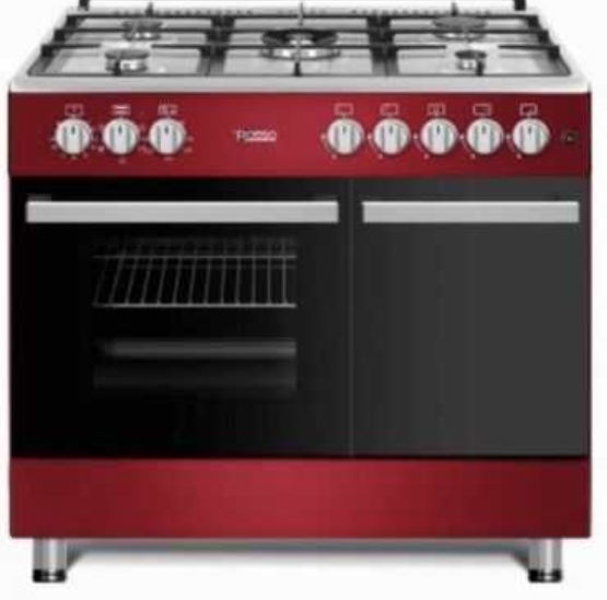 5 FEUX GAZ + FOUR VENTILE 90X60