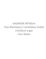 CUIS 5G WK 90X60 FG/E+V GF NOI