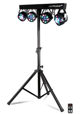 PACK JEUX DE LUM 4 PARS LED