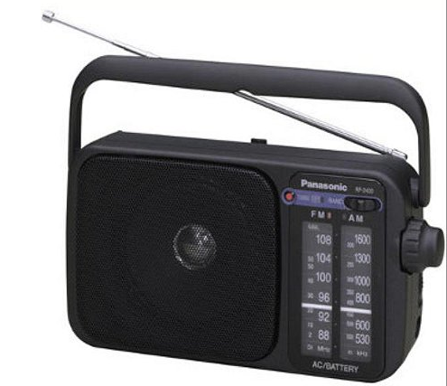 RADIO PORTABLE ANALOG NOIR