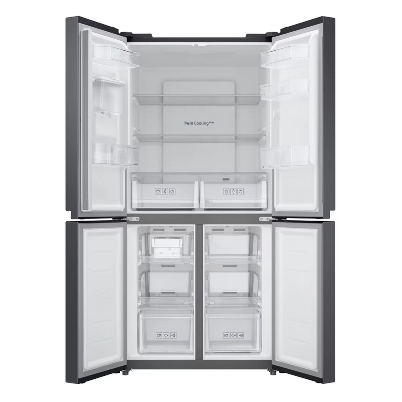 4 Portes 83Cm 466L RESERVOIR EAU NOIR E