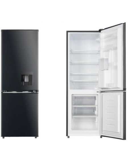 Réfrigérateur combiné 320L Noir - DEROSSO - DRK-CO320-BG 