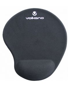 VOLKANO VK-20009-BK- TAPIS SOURIS CONFORT GEL REPOSE POIGNETNOIR