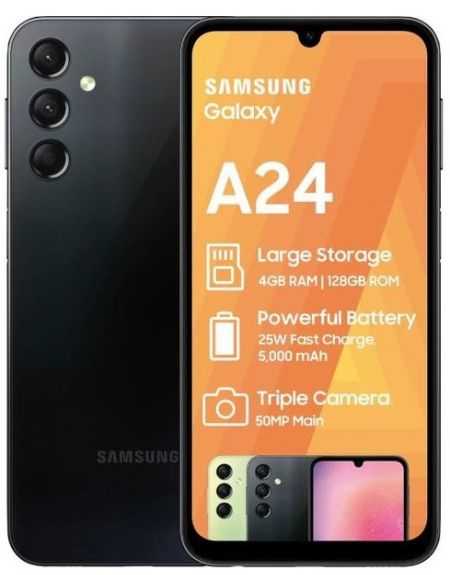 GSM Samsung Galaxy A24 (A245) 6.5 4G 4/128Go Black