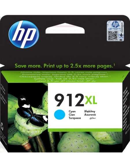 Original Ink Cartridge HP 912XL Cyan 10ml ~ 825 Pages