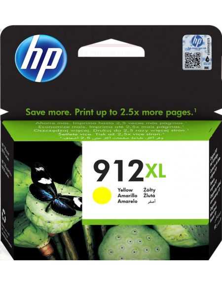 Cartouche HP 912 Jaune - 315 pages - (MC 60)