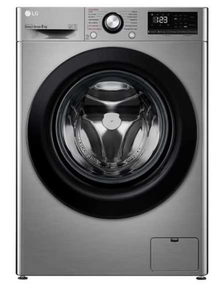 LG Lave-linge 8KG, A+++ (-30%), 6 Motion Direct Drive, 10 ans de garanties  sur le moteur DD
