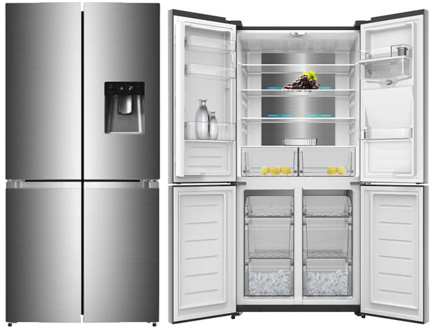 COMB 4P 482L NF R/EAU E INOX
