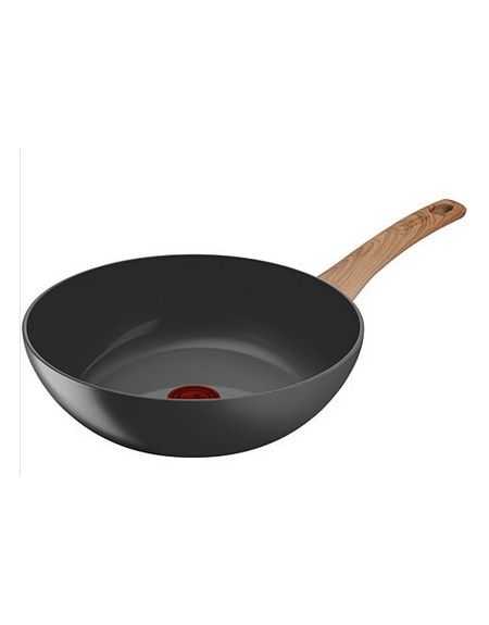 RE NEW POELE WOK CERAMIQUE TOUS FEUX + INDUCTION 28 CM