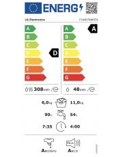 LAVANTE 11KG SECHANTE 6KG 1400TRSA+++ / D ( GARANTIE 5ANS )