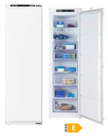 INTEGRABLE 220L NO FROST A++/E GLISSIERE (GARANTIE 5ANS)