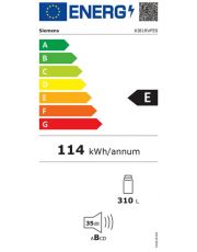 FRIGO 1P INT 310L 35DB E