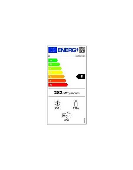 Réfrigérateur combiné 462 L inox – Total No Frost + Wi‑Fi – A++/E (Compresseur Garantie 10 ans)