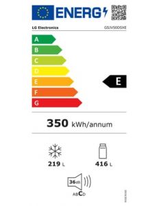 Réfrigérateur américain 638 L graphite – Total No Frost + Distributeur eau & glaçons – A++/E