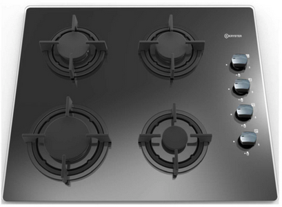 PC 60CM 4ZONES VERRE NOIR