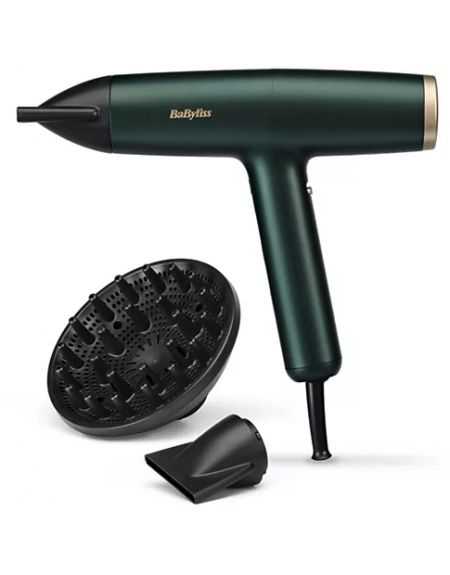 BABYLISS SECHE-CHEVEUX AIR POWER PRO COMPACT MOINS BRYANT, PLUS LÃ‰GER, 2 CONCENTRATEURS + DIFFUSEUR MOTEUR DIGITAL IONIC 2000W