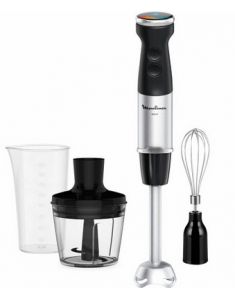 MOULINEX MIXEUR PLONGEANT QUICKCHEF+ 3 en 1 NOIR 1000W