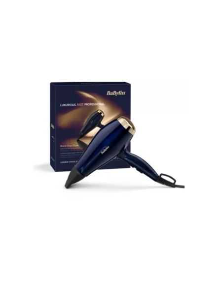 BABYLISS SECHE CHEVEUX BLACK ONYX CONCENTRATEUR MOTEUR DC HIGH TORQUE 2100W