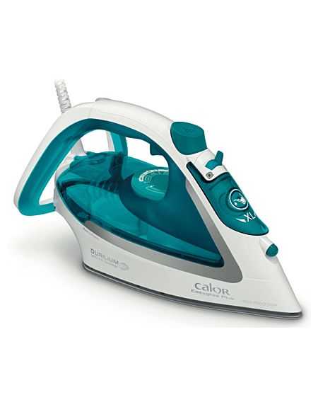 CALOR FER Ã€ REPASSER VAPEUR EASYGLISS 2400W 45G/MIN - PRESSING 190G/MIN BLANC BLEU