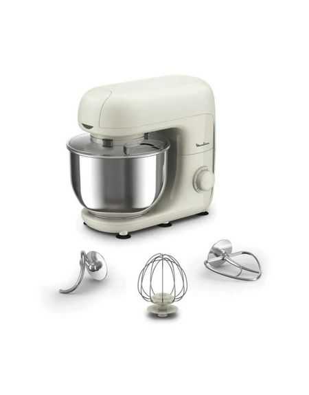 MOULINEX ROBOT PATISSIER MASTERCHEF ESSENTIAL RELIFT 800W BLANC GRIS