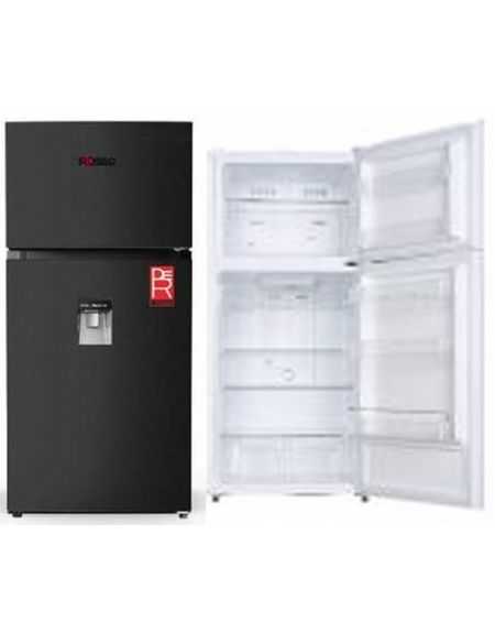 Réfrigérateur 2 portes 400 L noir – Total No Frost avec distributeur d’eau – A++/E
