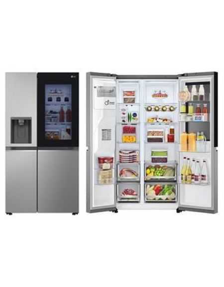 Réfrigérateur américain 635 L graphite – Total No Frost + Distributeur eau & glaçons – A++/E