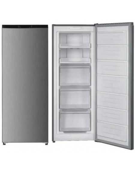Congélateur armoire 166 L silver – A++/E Congélateur armoire 166 L silver – A++/E