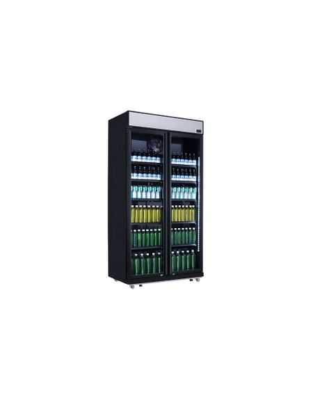 RÃ©frigÃ©rateur vitrine 2 portes DUKERS 676L