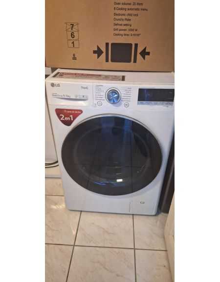 OCCASION9KG LAVAGE 6KG SECHAGE DIRECT DRIVE VAPEUR. A+++ / A (GARANTIE 6MOIS)