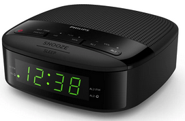 RADIO REVEIL NUMERIQUE NOIR