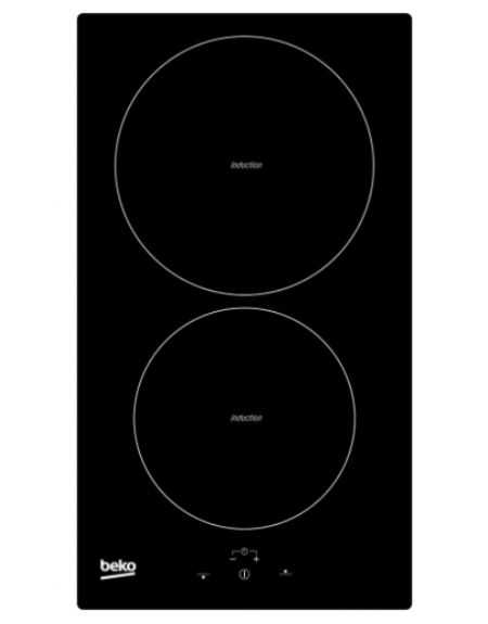 2 FEUX INDUCTION 30CM SENSITIVES NOIR-INO